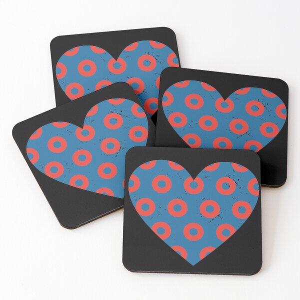 Item preview, Phish Fishman Donut Heart designed and sold by Normandie Rainwater.