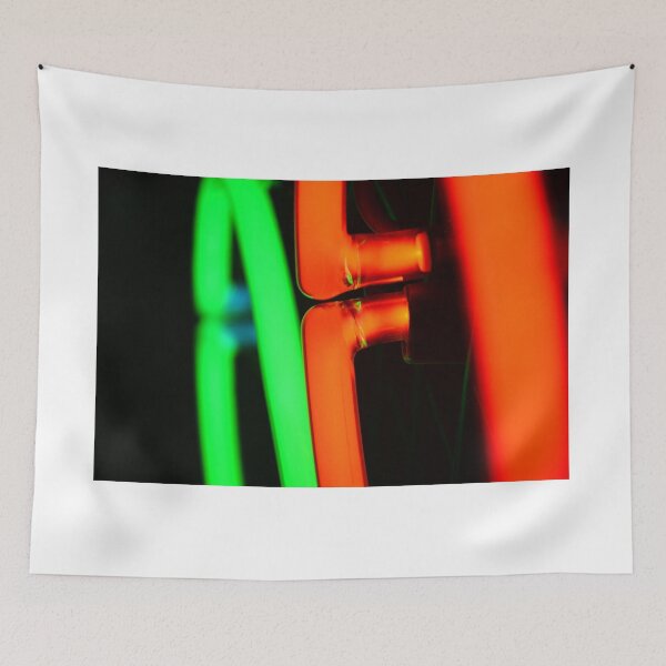 Item preview, green and red neon circles designed and sold by Martyn Jandula.