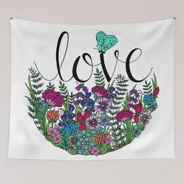 Item preview, Love || Lettering || Modern Lettering || Valentine's Day designed and sold by Hilary Leslie.
