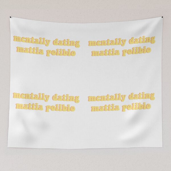 Item preview, mentally dating mattia polibio designed and sold by DontWantTheHype.