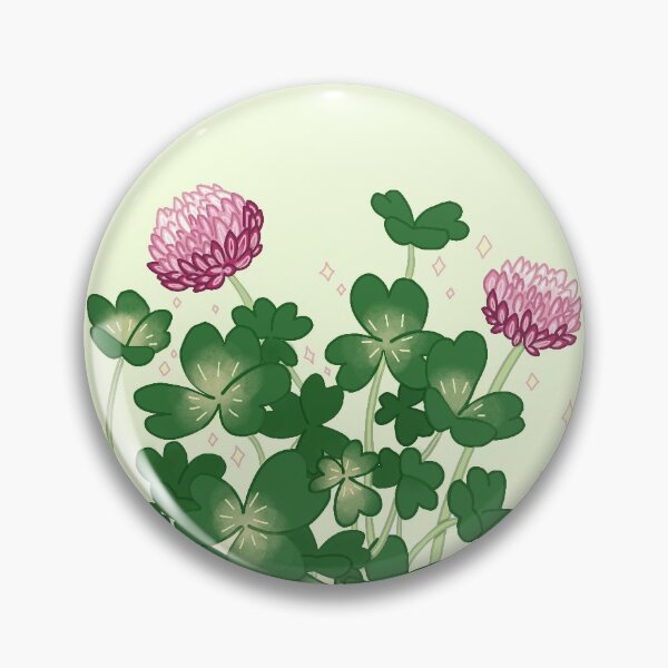 Item preview, Red clovers designed and sold by Oleander Schweiger.