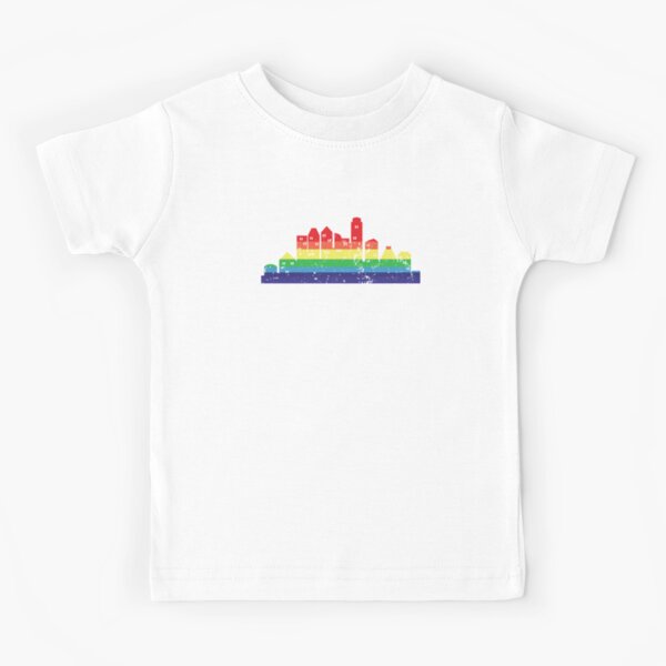 Item preview, LGBT Flag Rainbow Shirt LGBT Austin City Pride designed and sold by Orange Pieces.