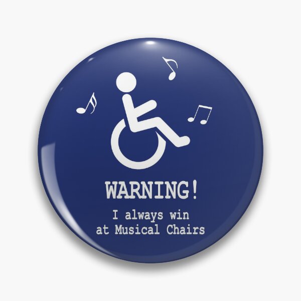 Item preview, Warning - I always win at Musical Chairs designed and sold by DeesDeesigns.