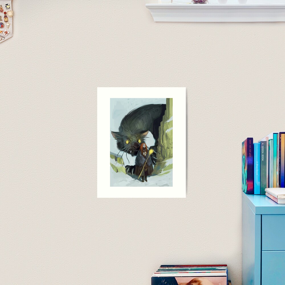 The Mountain Peak Art Print