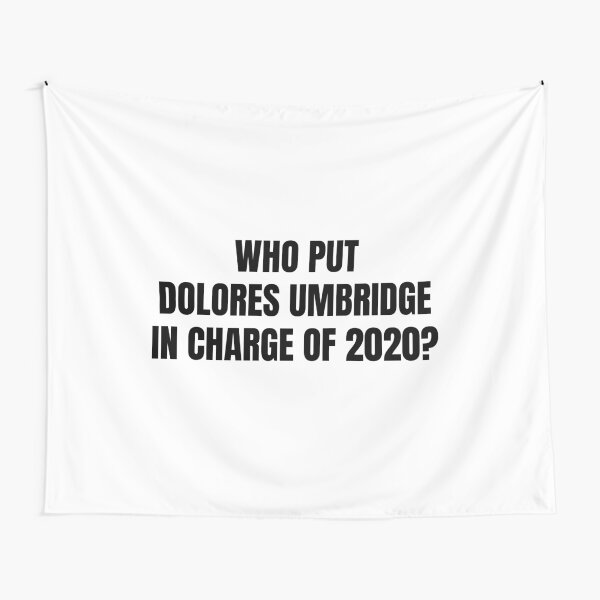 In Charge of 2020 Tapestry