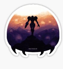 Metroid Sticker