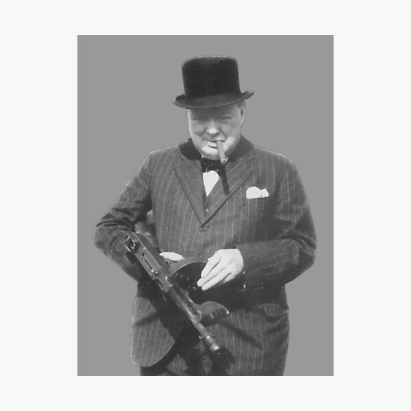Sir Winston Churchill  Photographic Print
