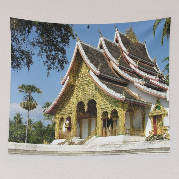 Artikelvorschau, Goldener buddhistischer Tempel, Luang Prabang, Laos entworfen und verkauft von worldways.