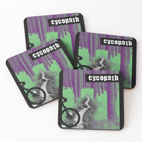 Item preview, Cycopath Is Singletrack - green/magenta designed and sold by Normandie Rainwater.