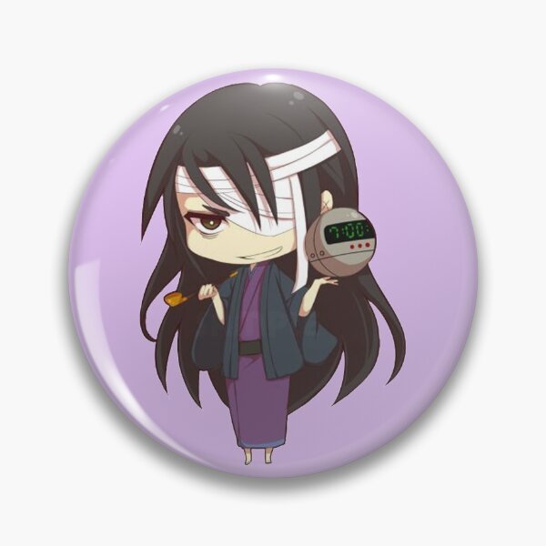 Gintama Shinsuke Chibi Pin