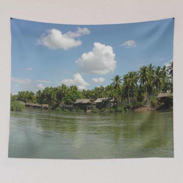 Item preview, Village in the Tropical Jungle on the Mekong River designed and sold by worldways.