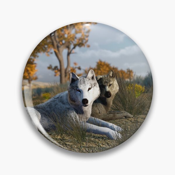 Item preview, Wolves in Autumn designed and sold by WolfQuest.