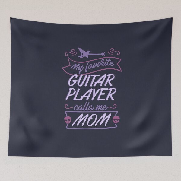 Item preview, My Favorite Guitar Player Calls Me Mom designed and sold by AscendMerch.