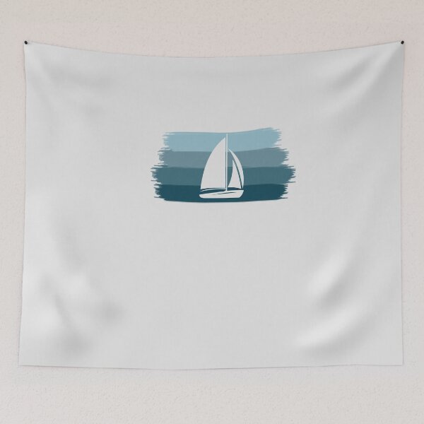 Item preview, Blue Horizon Sail Boat designed and sold by NevesMarkt.