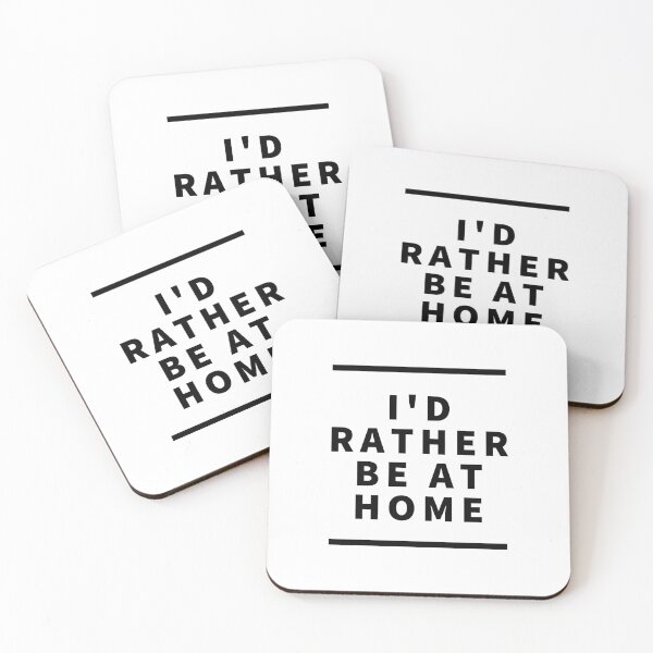 Item preview, I'd Rather Be At Home designed and sold by jpremiumdesigns.