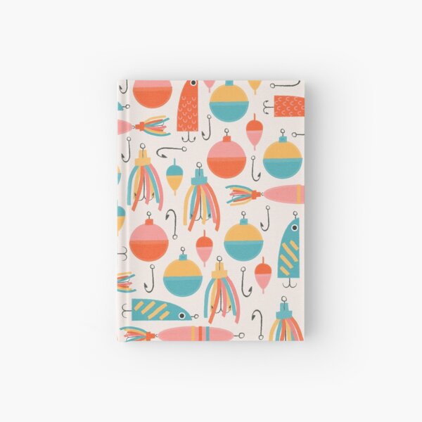 Fishing Lures Hardcover Journal
