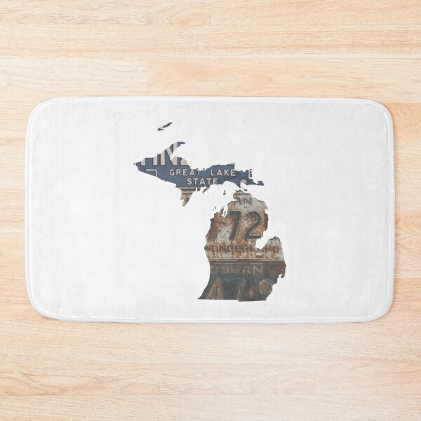 Item preview, Vintage Michigan License Plates designed and sold by Maren Misner.