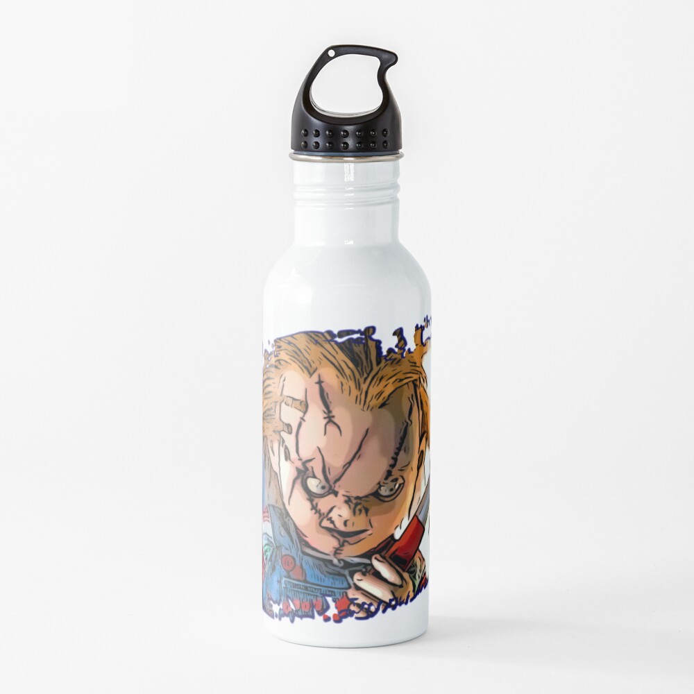 Chucky Child's Play doll Water Bottle