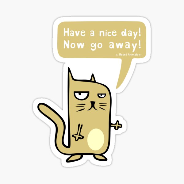 Have a Nice Day! Sticker