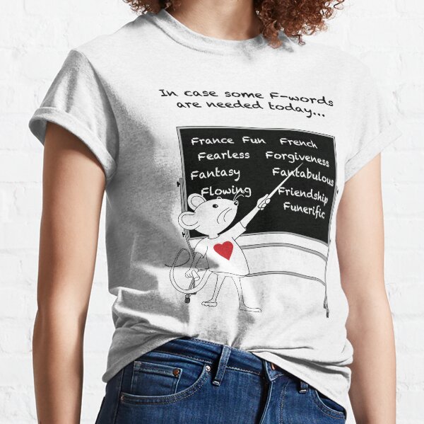 MantraMouse French Words Classic T-Shirt