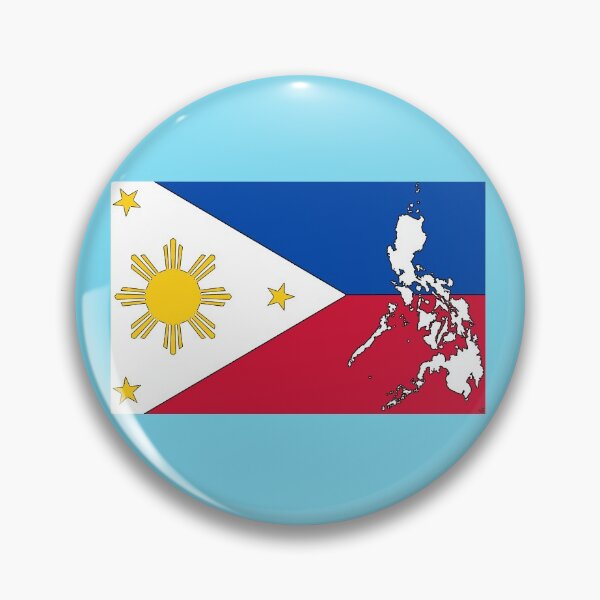 Item preview, Philippines Map With Philippine Flag designed and sold by Havocgirl.