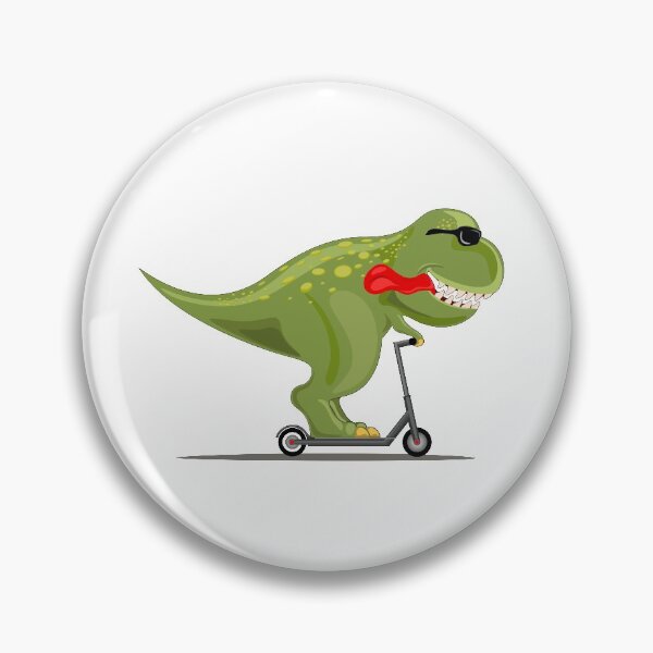 Item preview, T Rex on an Electric Scooter designed and sold by Rahdoo.