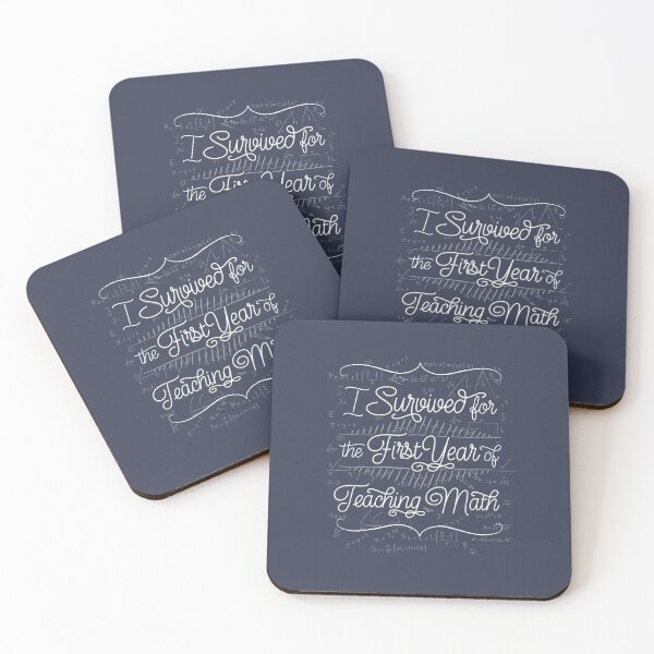 Item preview, I Survived The First Year Of Teaching Math designed and sold by AscendMerch.