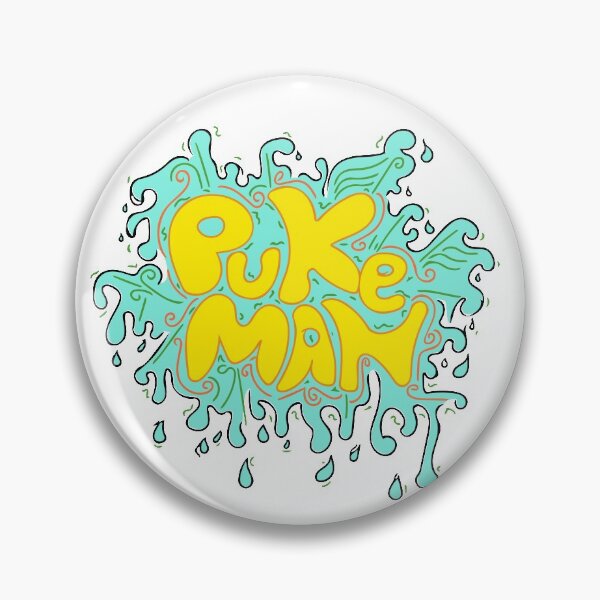 Item preview, PukeMan Logo designed and sold by HGMegom.