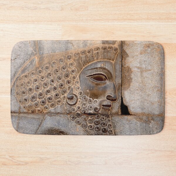 Artikelvorschau, Antike persische Krieger Relief Detail Persepolis Persien Iran entworfen und verkauft von worldways.