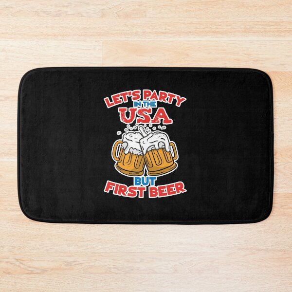 Item preview, Let's Party In The USA But First Beer designed and sold by AscendMerch.