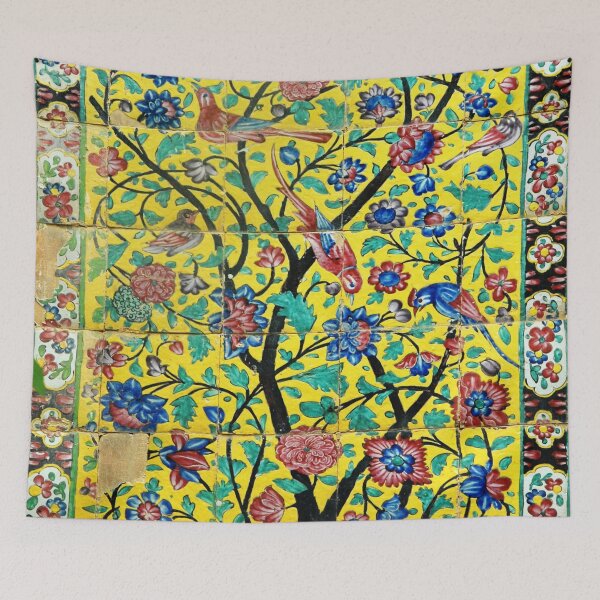 Item preview, Persian Flowers and Birds Tile Mosaic, Shiraz, Iran designed and sold by worldways.