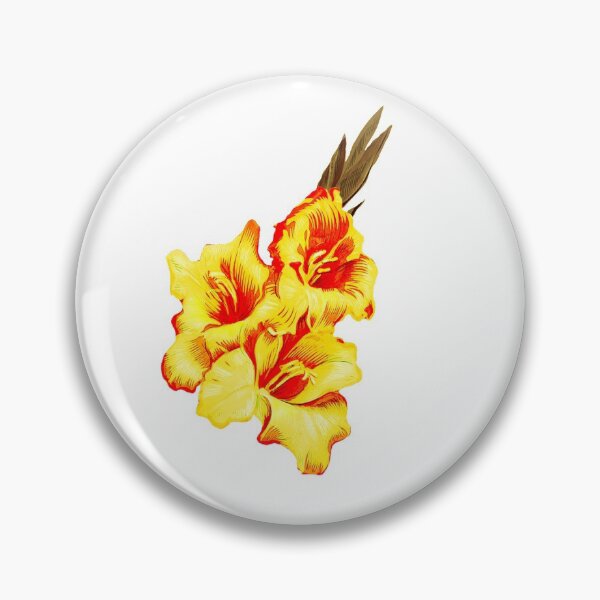 Item preview, Dame Edna Everage Gladdie Time Yellow Gladiolus by Jock Mooney designed and sold by dameednaeverage.