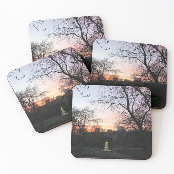 Artikelvorschau, Sonnenuntergang im Mowbray Park Sunderland entworfen und verkauft von Andrew Morrell.
