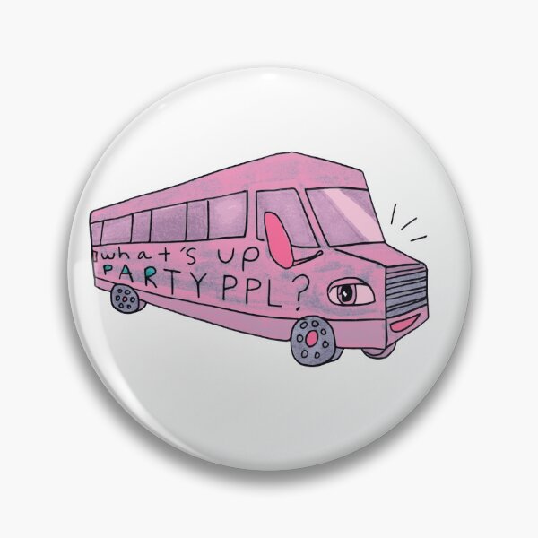 Item preview, Pink Party Bus designed and sold by MissFiatLux.