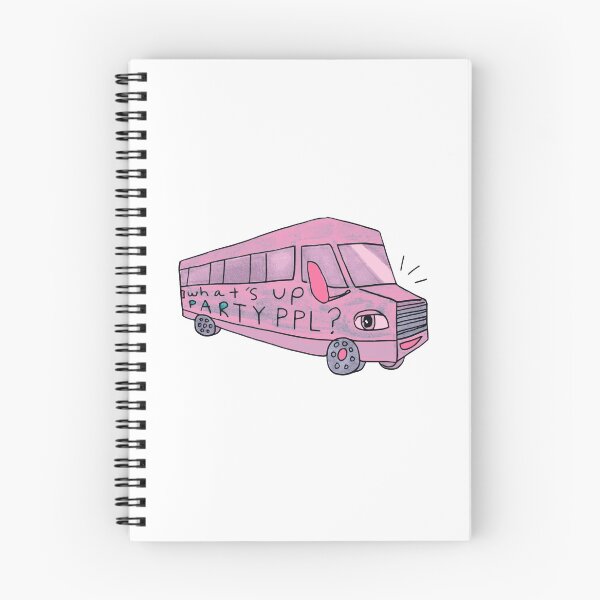 Item preview, Pink Party Bus designed and sold by MissFiatLux.