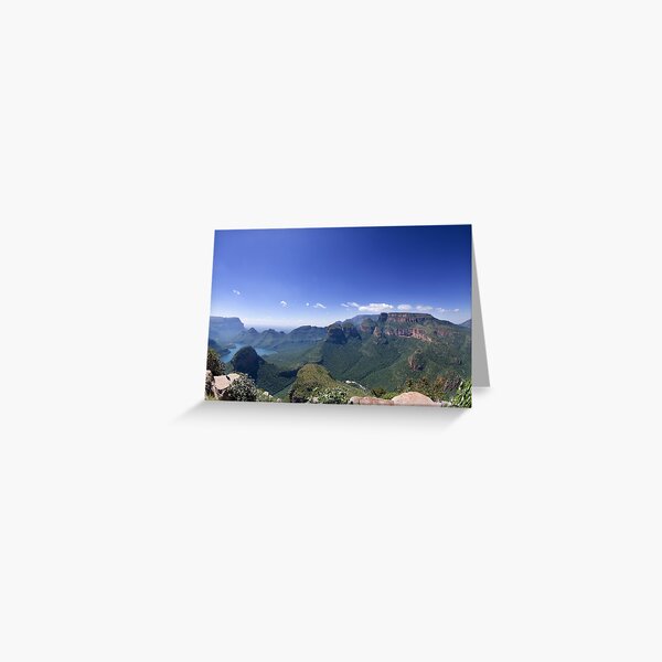 Capturing The Three Rondavels Greeting Card