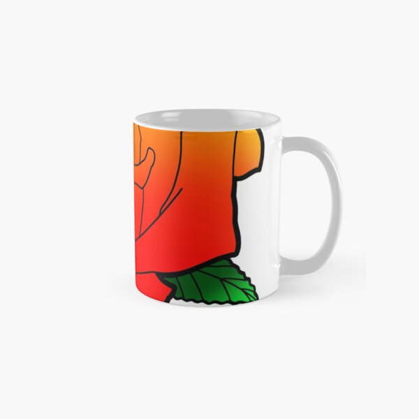 Gradient Rose Classic Mug