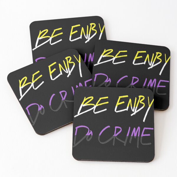 Item preview, Be Enby Do Crime designed and sold by Alex Tal.