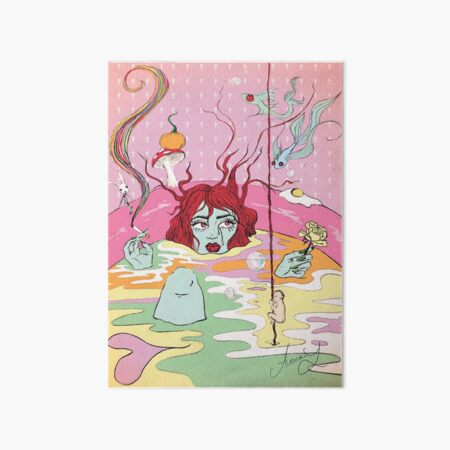 Drowning Art Board Print