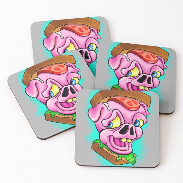 Item preview, Bacon Lettuce Tomato Pig BLT designed and sold by artofjaynoska.