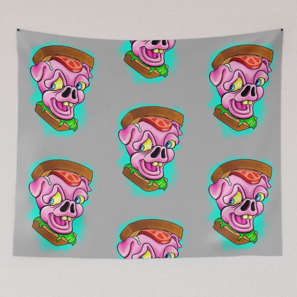 Item preview, Bacon Lettuce Tomato Pig BLT designed and sold by artofjaynoska.