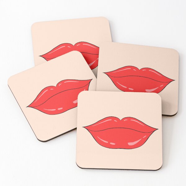 Item preview, Funny Big Red Lips designed and sold by ironydesigns.