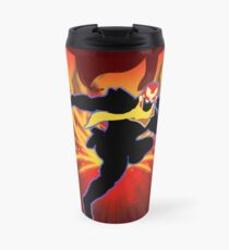 Super Smash Bros. Captain Falcon Silhouette Travel Mug
