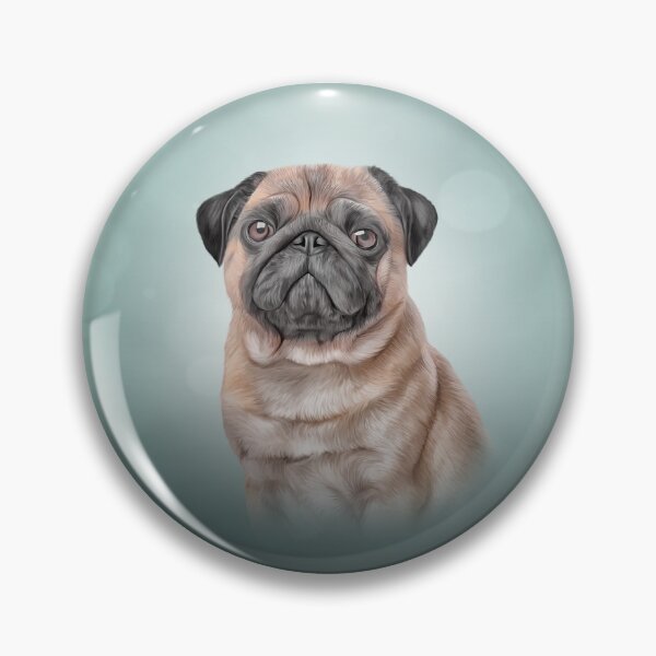 Item preview, Drawing dog Pug  designed and sold by bonidog.