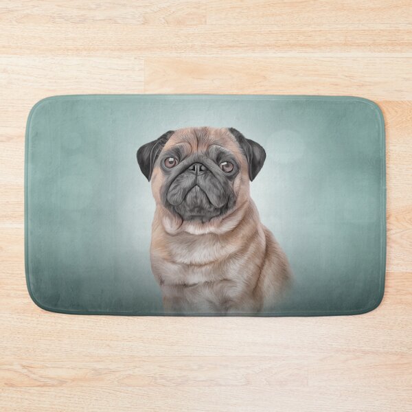 Item preview, Drawing dog Pug  designed and sold by bonidog.