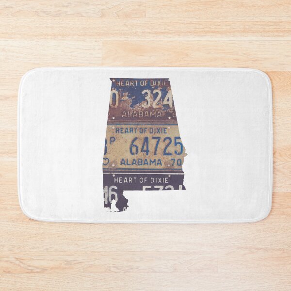 Item preview, Vintage Alabama License Plates designed and sold by Maren Misner.