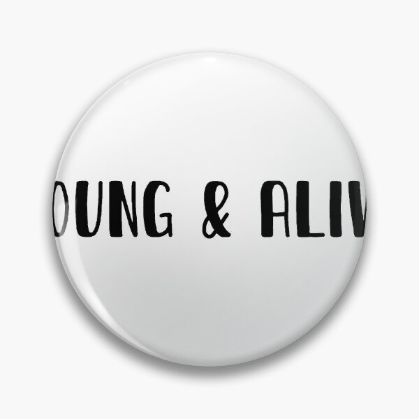 Item preview, young & alive designed and sold by createdbysydd.
