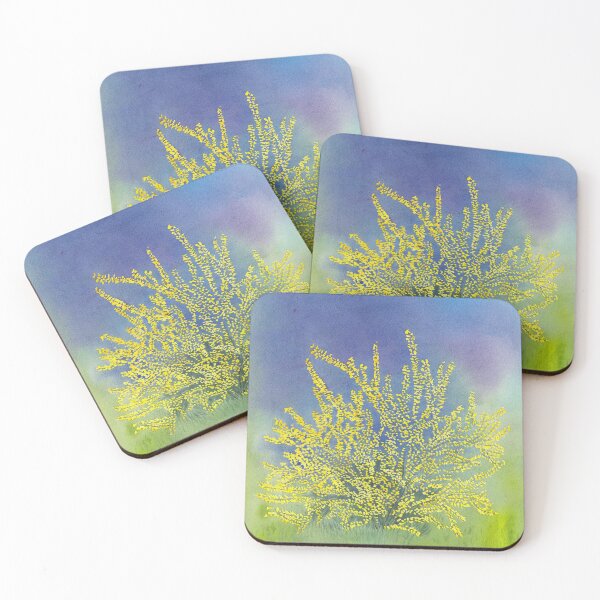 Item preview, Forsythia Study #4 Watercolor designed and sold by The Elderberry Blossom.