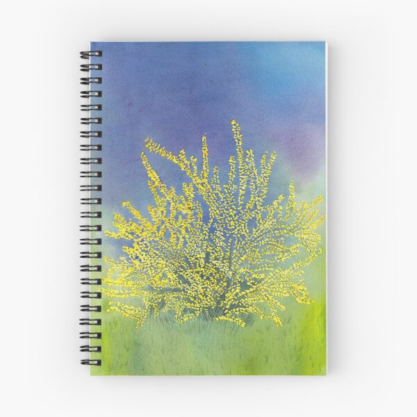 Item preview, Forsythia Study #4 Watercolor designed and sold by The Elderberry Blossom.