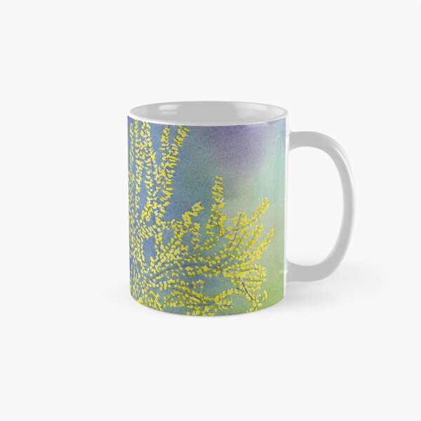 Item preview, Forsythia Study #4 Watercolor designed and sold by The Elderberry Blossom.